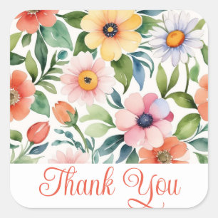 Thank you stickers