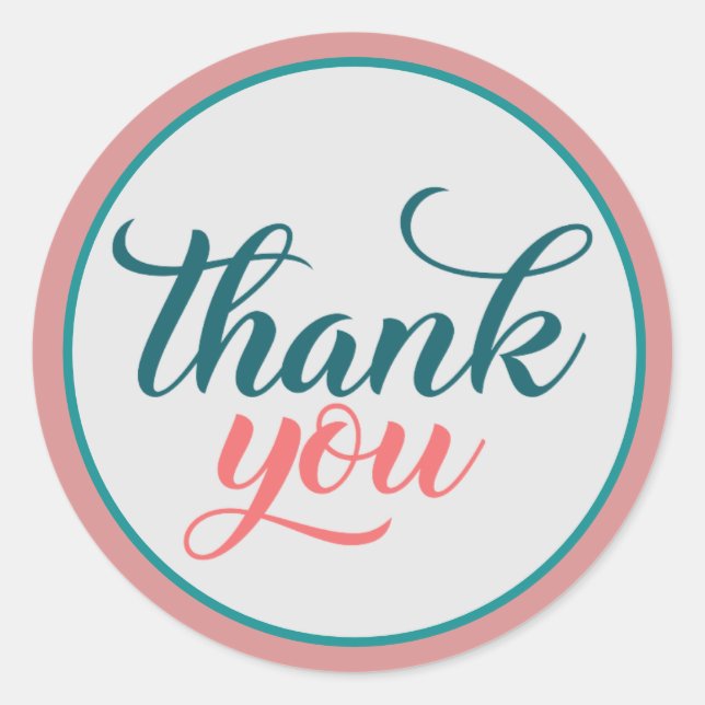 Thank You Stickers (Front)