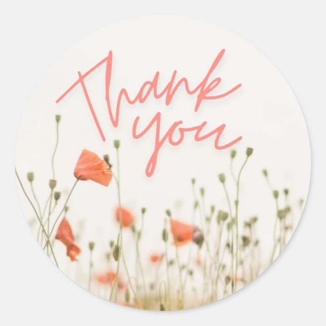 Thank You Stickers (Front)