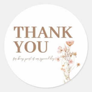 Thank You Stickers 