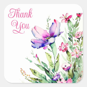 Thank you stickers