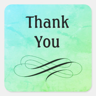 Thank you stickers