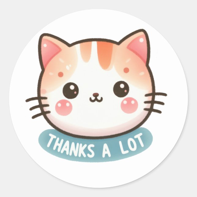 Thank you  Stickers (Front)