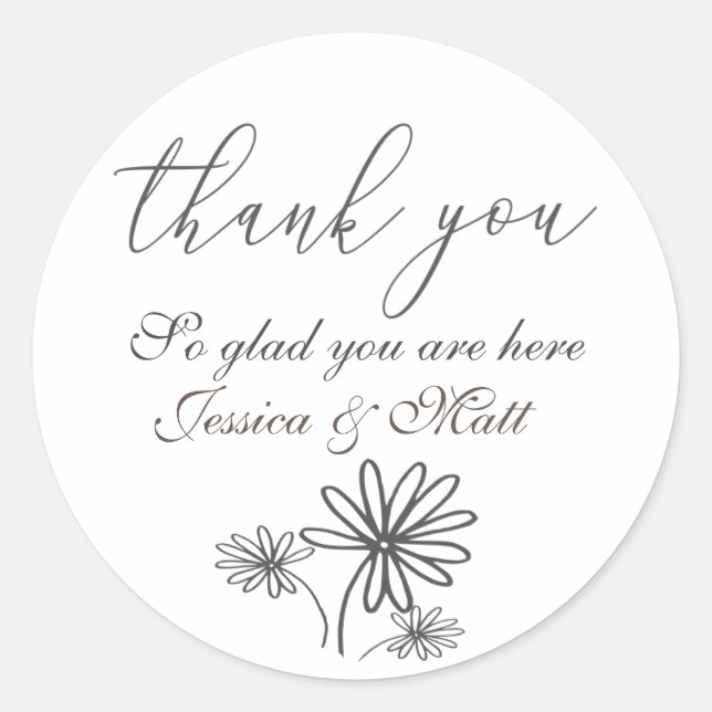 Thank You Stickers (Front)