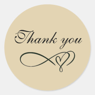 Thank you stickers