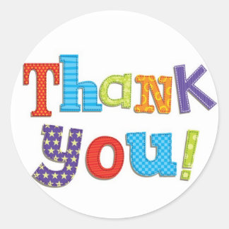 Thank You Stickers