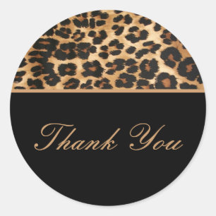 Thank You Stickers Safari