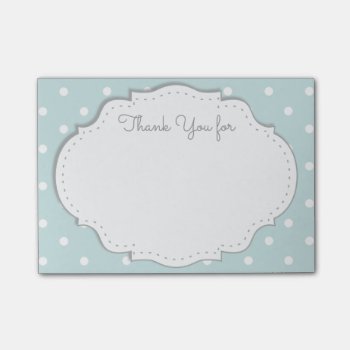 Thank You Sticky Notes by JulDesign at Zazzle