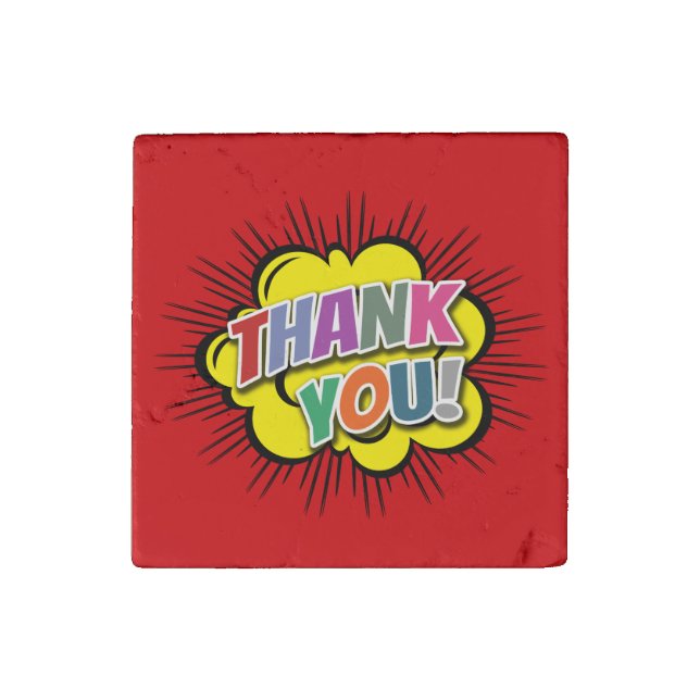 Thank You Stone Magnet (Front)