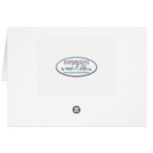 Thank You - Sunflowers and butterflies (Back Horizontal)