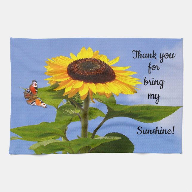 Thank you Sunshine! Kitchen Towel (Horizontal)