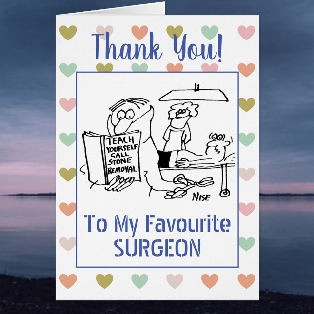 Thank You Surgeon Cards (Creator Uploaded)