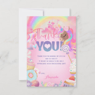 Thank you Sweet Birthday Card