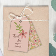 Thank You Sweet Flower Simple Pretty Botanical