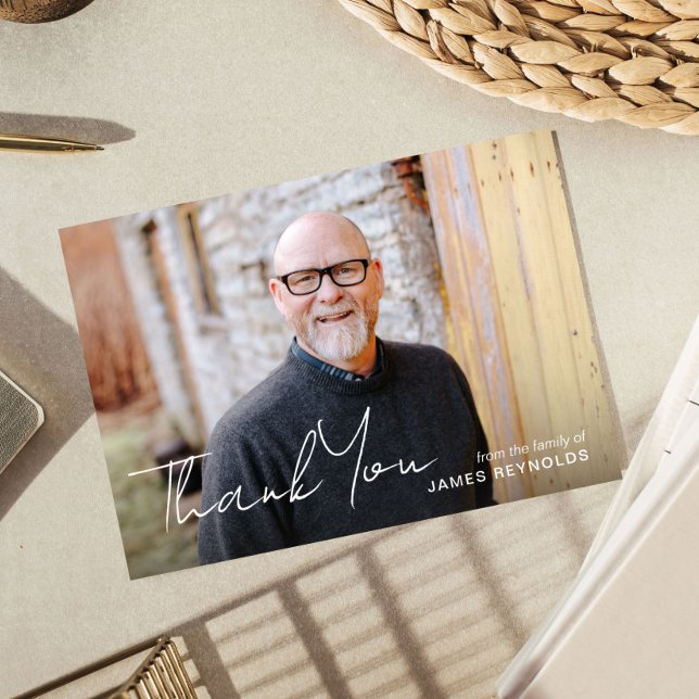 Thank You Sympathy Memorial Card (Creator Uploaded)