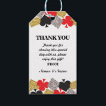 Thank you Tag Favour Tags Las Vegas Casino Party<br><div class="desc">This Casino tag is perfect as thank you tags,  favour tags or even gifts to the special friends and family on your big day!</div>