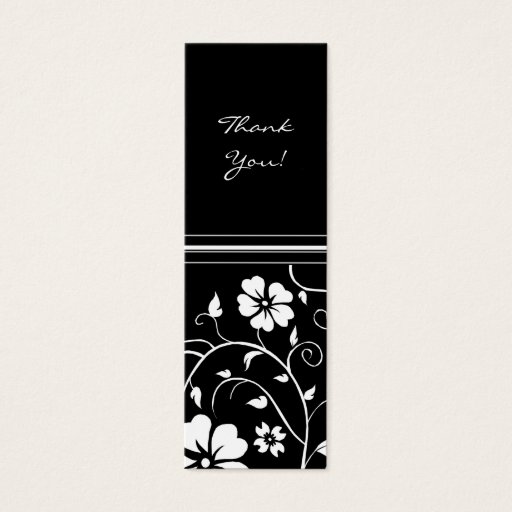 Customizable Thank You Tags Business Cards