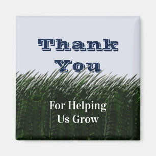 Thank You Tall Grass School Teacher Appreciation Magnet