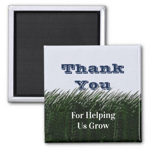 Thank You Tall Grass School Teacher Appreciation Magnet