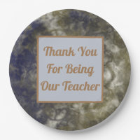 Thank You Teacher Appreciation Abstract Classroom
