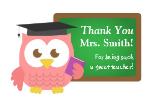 Thank You Refrigerator Magnets Zazzle Thank You Teacher Reciation Day Cute Pink Owl Magnet