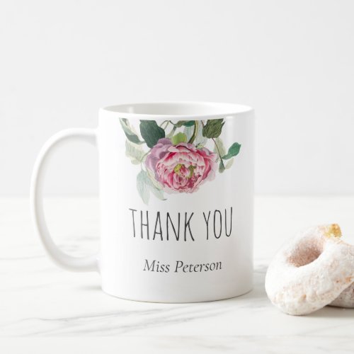 Thank You  Teacher Coffee Mug