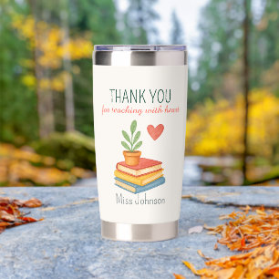 Thank You Teacher – Heartfelt Appreciation Gift Insulated Tumbler