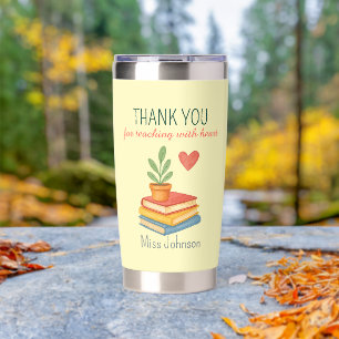 Thank You Teacher – Heartfelt Appreciation Gift Insulated Tumbler