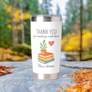 Thank You Teacher – Heartfelt Appreciation Gift Insulated Tumbler