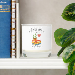 Thank You Teacher – Heartfelt Appreciation Gift Scented Candle