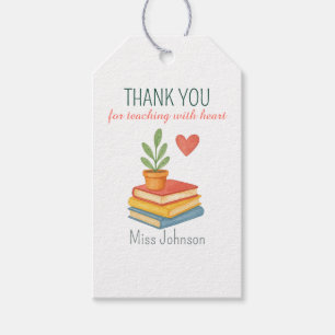 Thank You Teacher – Heartfelt Appreciation Gift Tags