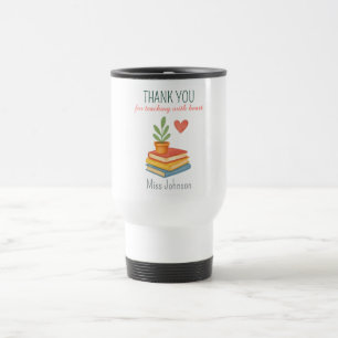 Thank You Teacher – Heartfelt Appreciation Gift Travel Mug