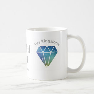 Thank You Teacher Mug – You’re a Gem, Personalized