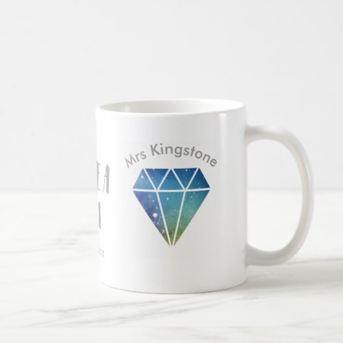 Thank you teacher mug youre a Gem birthstone Coffee Mug