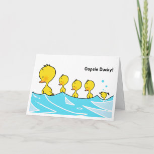 Thank You Teacher – Oopsie Ducky Card