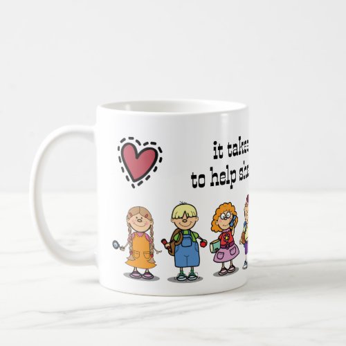 Thank You Teacher School Kids  Quote Gift Mugs