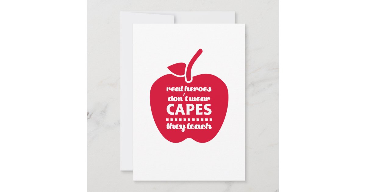 thank you teacher teaching quote apple cards zazzlecom