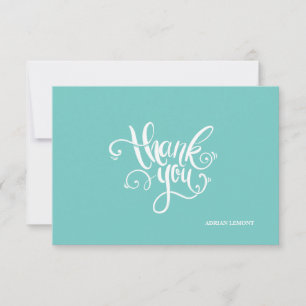 Thank You Teal Card