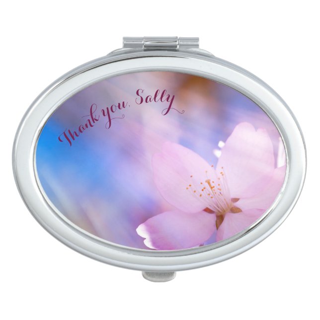 Thank you team bride  customizable makeup mirror (Front)