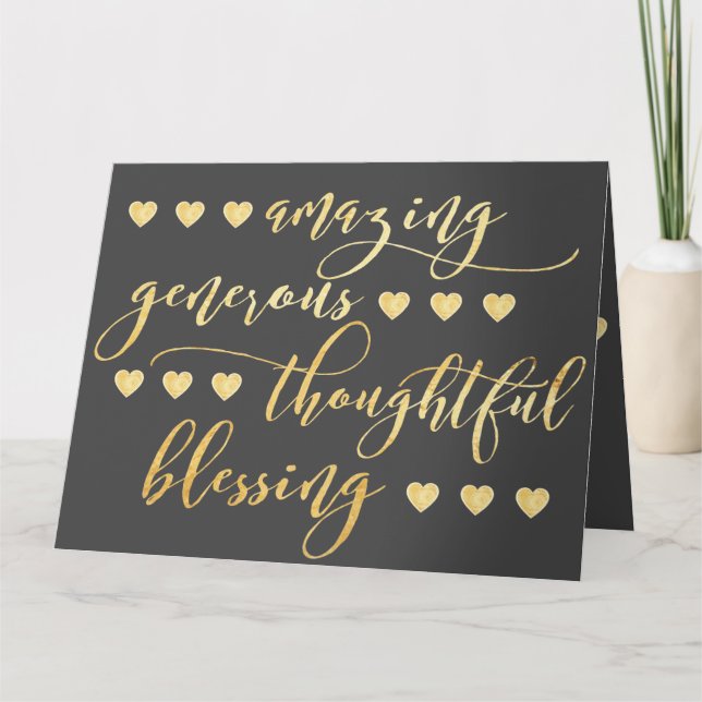 Thank You! Thank You Card (Front)