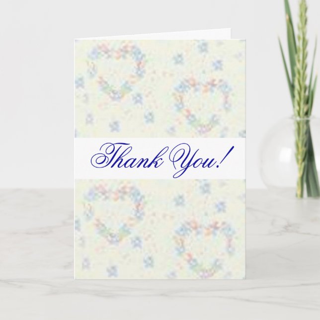 Thank You! Thank You Card (Front)