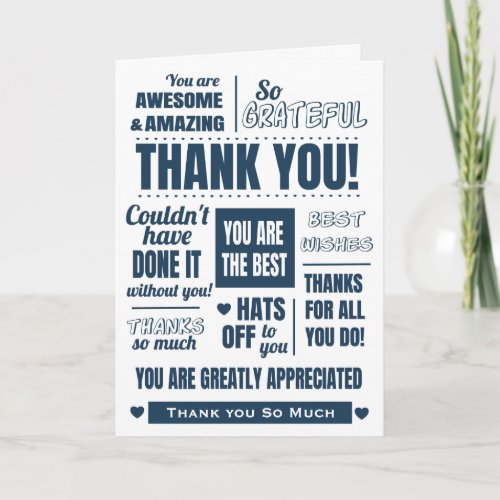 Thank You _ Thanks and Appreciation Card
