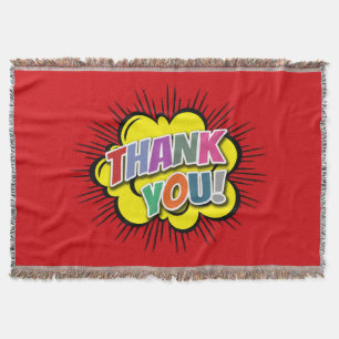 Thank You Throw Blanket