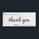 Thank you tip envelope<br><div class="desc">For those times you'd like to leave a tip for service while on vacation or you have a vacation home or hotel and would like to provide your guests a convenient envelope for staff tips.</div>