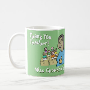 Thank You to an Asian Female Teacher Coffee Mug