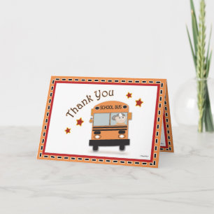 Thank You to Bus Driver Card