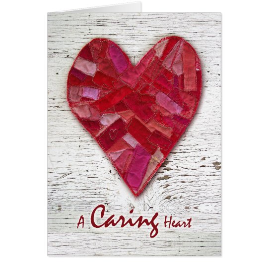 Thank You to Hospice Nurse, Quilted Heart Card