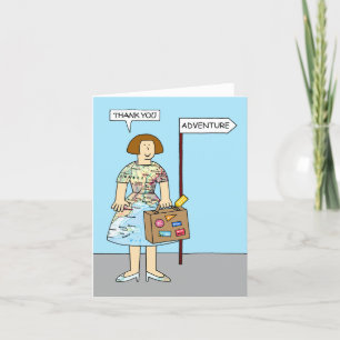 Thank you to Travel Buddy Friend Card