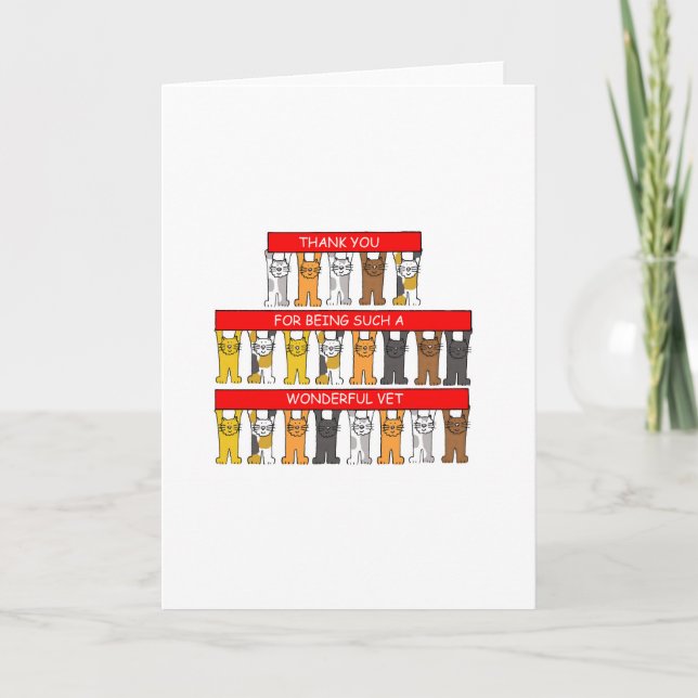 Thank You to Wonderful Veterinarian (Front)