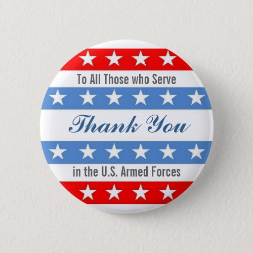 Thank You Troops Button